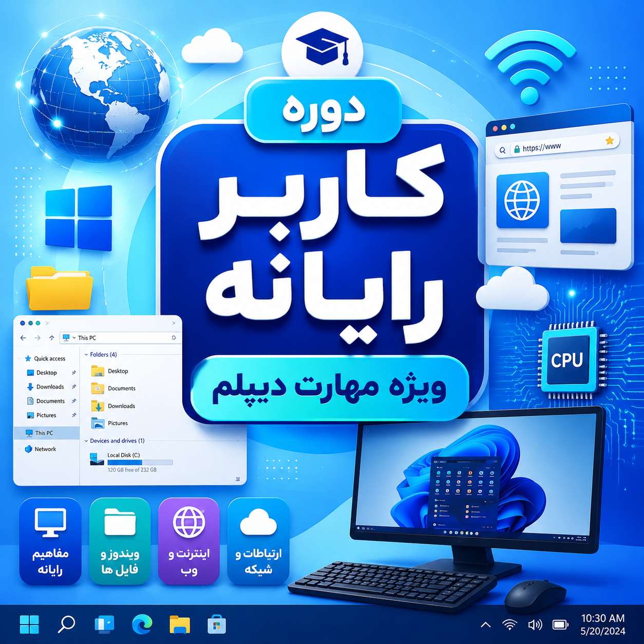 مهارت دیپلم کاربر رایانه 